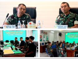 Kodim 1302/Minahasa Sambut Pengawasan, Meneguhkan Komitmen Tata Kelola Anggaran Negara