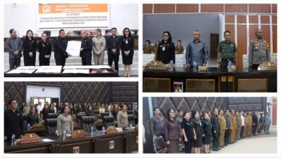 Kasdim 1302/Minahasa Mayor Inf Daeng Pasaka Hadiri Paripurna KUA-PPAS 2026