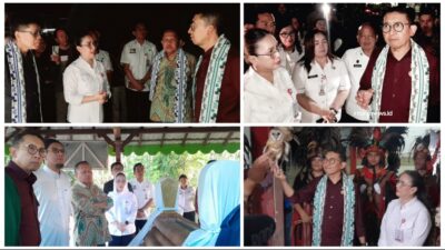 Wabup Vanda Sarundajang Dorong Benteng Moraya Jadi Open-Air Museum Pasca Kunjungan Menteri Kebudayaan