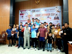 Minahasa Lahirkan Atlet Baru, Turnamen Tenis Meja Piala Bupati Resmi Ditutup