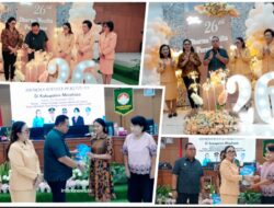 HUT ke-26 DWP Minahasa, Bupati Robby Dondokambey: Ibu Pilar Utama Penentu Kualitas Generasi Bangsa