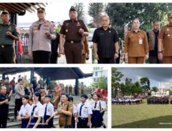 Dandim Minahasa Hadiri Peringatan Hari Bela Negara di Lapangan Sam Ratulangi Tondano