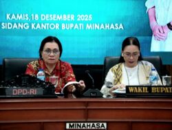 Wabup Minahasa Vanda Sarundajang Titipkan Aspirasi Strategis ke DPD RI