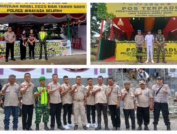 Kodim 1302/Minahasa Siagakan 19 Koramil Amankan Perayaan Natal dan Tahun Baru