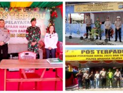 Amankan Natal dan Tahun Baru, Kodim 1302/Minahasa Siagakan Personel di Empat Wilayah