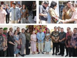 Wakil Bupati Minahasa Vanda Sarundajang Terima Kunjungan Natal Gubernur Sulut