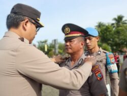 Kenaikan Pangkat di Polres Minahasa, Kapolres: Bukan Hadiah, Tapi Beban Moral