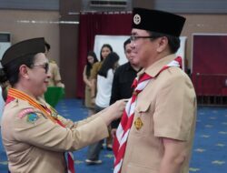 Vanda Sarundajang Lantik Pengurus Pramuka Manado 2025–2030