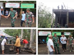 Kodim 1302/Minahasa dan Warga Tomohon Gotong Royong Bangun Masjid Al-Muhajirin