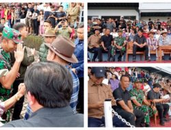 Dandim 1302/Minahasa Sambut Kunjungan Gubernur Sulut di Pacuan Kuda Tompaso