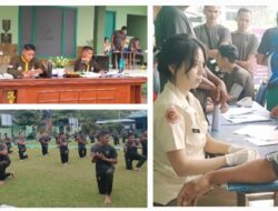 Jaga Kebugaran dan Mental, 100 Prajurit Kodim Minahasa Ikuti Ujian Pencak Silat