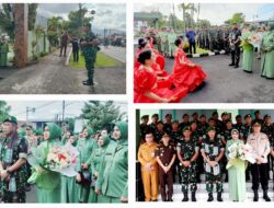 Kunker di Makodim 1302/Minahasa, Danrem 131/Santiago Ingatkan Prajurit Kodim Minahasa Jaga Integritas dan Keluarga