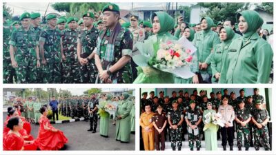 Dandim Minahasa Dampingi Danrem 131/Santiago, dari Pembinaan Satuan hingga Peninjauan DAS Tondano