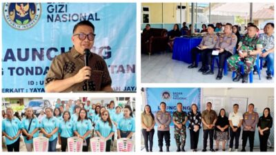 Perkuat Kualitas SDM, Kadis Pangan Agustivo Tumundo Resmikan SPPG Tondano Selatan