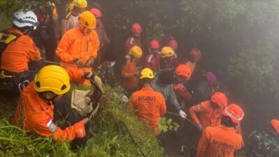 Basarnas Pastikan Seluruh Korban Kecelakaan Pesawat ATR 42-500 di Gunung Bulusaraung Telah Ditemukan