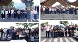 Peringati HPSN, RD-VaSung Serahkan Bus IPDN dan Ajak Warga Jaga Lingkungan