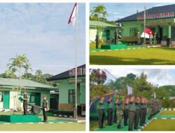 Pimpin Upacara Bendera, Kasdim 1302/Minahasa Ingatkan Nilai Patriotisme