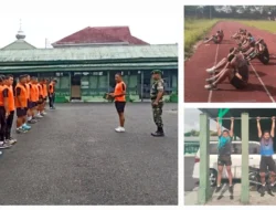 Kodim 1302/Minahasa Tingkatkan Ketahanan Fisik Prajurit melalui Olahraga Rutin