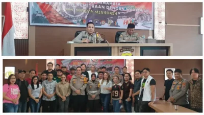 Kapolres Minahasa: Berita Kritis Itu ‘Vitamin’, Asal Bukan Fitnah yang Dipaksakan Jadi Fakta