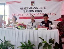 Kawal Pembangunan Wilayah, Babinsa Koramil 1302-01/Tondano Hadiri Musrenbang Tondano Utara