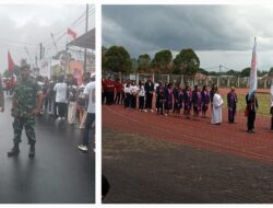 Babinsa Koramil 1302-08/Kawangkoan Kawal Pelaksanaan Hari Pemuda KGPM 2026