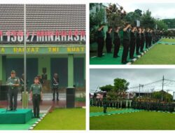 Kodim 1302/Minahasa Laksanakan Upacara 17-an, Ingatkan soal Soliditas dan Profesionalisme