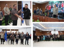 Pererat Sinergitas, Kapolres Minahasa Hadiri Pelantikan Pengurus PWI Periode 2026–2029