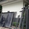 Terjadi Dini Hari Tadi, Pagar Rumah Jusuf Kalla di Kebayoran Baru Rusak Parah Ditabrak Mobil