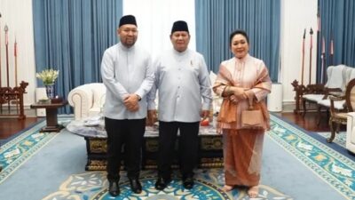 Presiden Prabowo Bagikan Momen Rayakan Idul Fitri Bersama Titiek Soeharto dan Didit Hediprasetyo