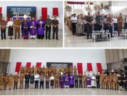 Hadir di Misa Syukur, Dandim Minahasa Ajak Warga Jaga Toleransi