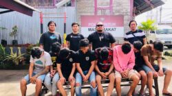 Pengeroyokan di Langowan Utara, Tim Resmob Polres Minahasa Amankan 8 Terduga Pelaku