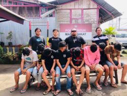 Pengeroyokan di Langowan Utara, Tim Resmob Polres Minahasa Amankan 8 Terduga Pelaku