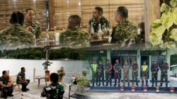 Dampingi Kunker Pangdam XIII/Merdeka, Letkol Inf Bonaventura Laporkan Dinamika Teritorial Minahasa Raya