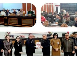 Sinergi Kodim 1302/Minahasa di Paripurna LKPJ Minahasa