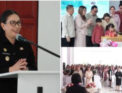 HUT Ke-60 Istri Bupati Minahasa, Wabup Vanda Puji Keteladanan Martina Dondokambey-Lengkong