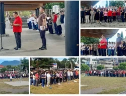 Bupati Minahasa Robby Dondokambey Ingatkan ASN soal Kedisiplinan jaga Kebersihan